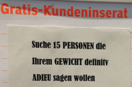 Suche 15 PERSONEN die Ihrem Gewicht definititv ADIEU sagen wollen_bearbeitet (Coop Kundeninserat Schweiz) © Barbara Zesiger 9.10.2013_54v8azeC_f.jpg